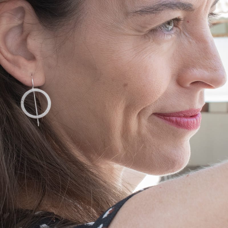 Aretes-Hippies-Earrings-Silver-Lady Aretes-Hippies-Earrings-Silver-Lady