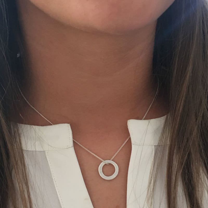 Hoop-S-Pendant-Silver-Lady Hoop-S-Pendant-Silver-Lady