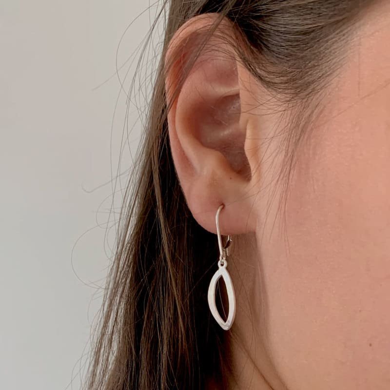 Maria-M-Hippies-Earrings-Silver-Lady