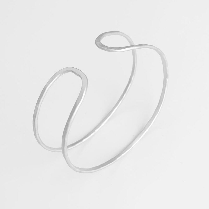 Marine-Bangle-Silver Marine-Bangle-Silver