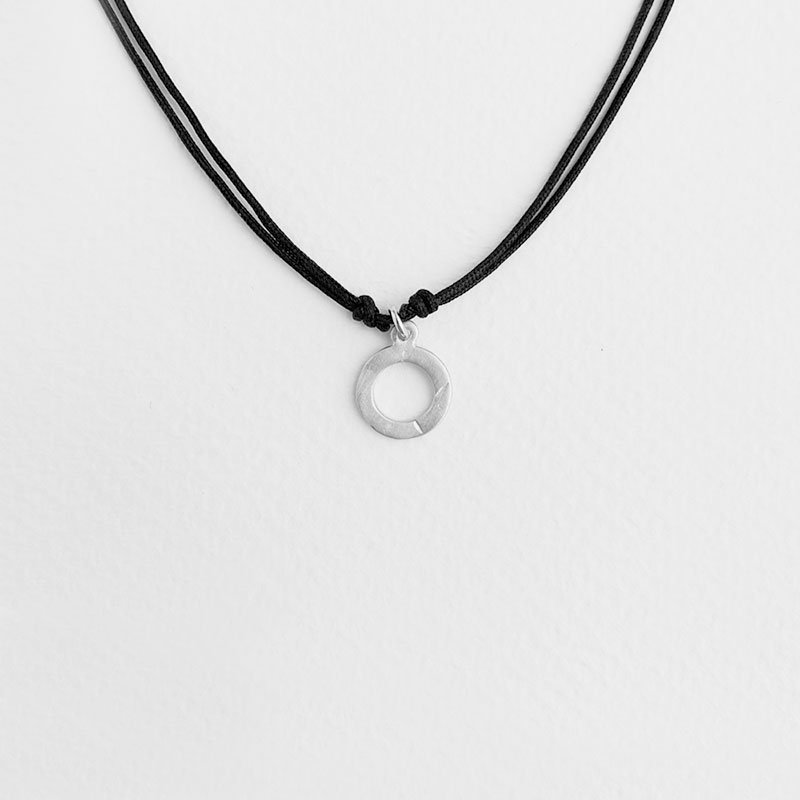 One-Soul-Nylon-Pendant-Siver