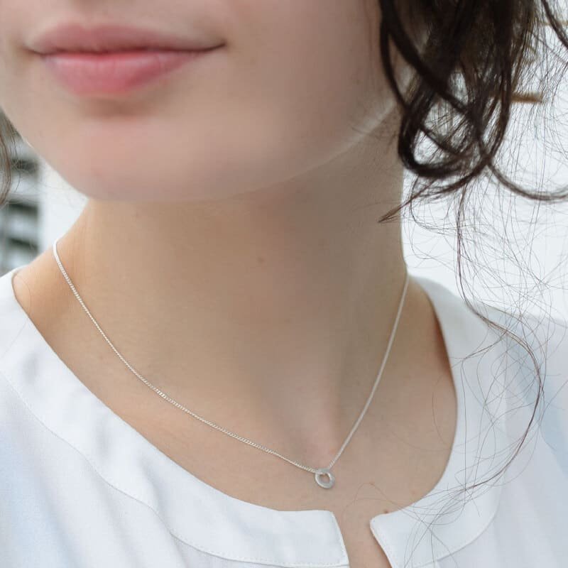 One-Soul-Supermini-Pendant-Silver-Lady