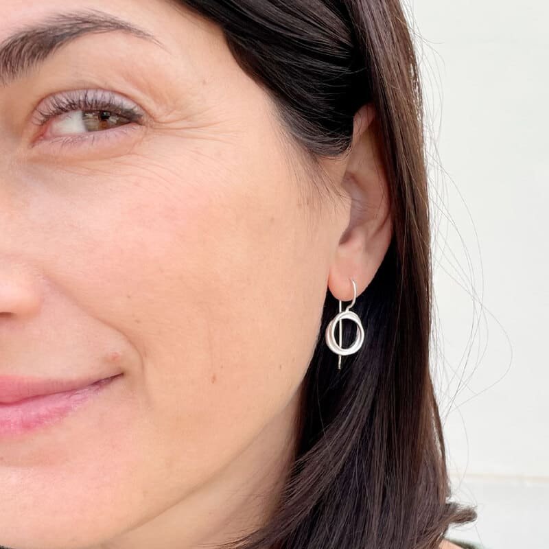 Sophie-Twin-S-Hippies-Earrings-Silver-Lady Sophie-Twin-S-Hippies-Earrings-Silver-Lady