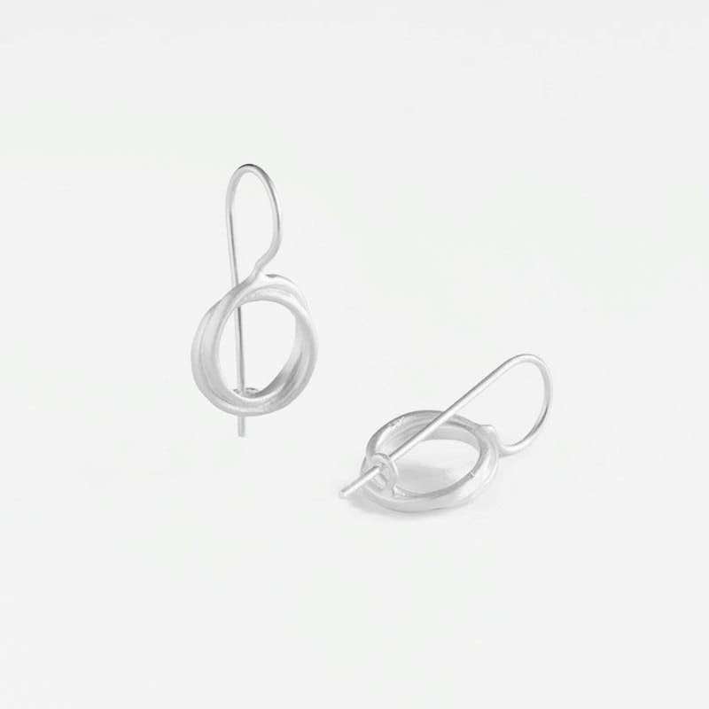Sophie-Twin-S-Hippies-Earrings-Silver Sophie-Twin-S-Hippies-Earrings-Silver
