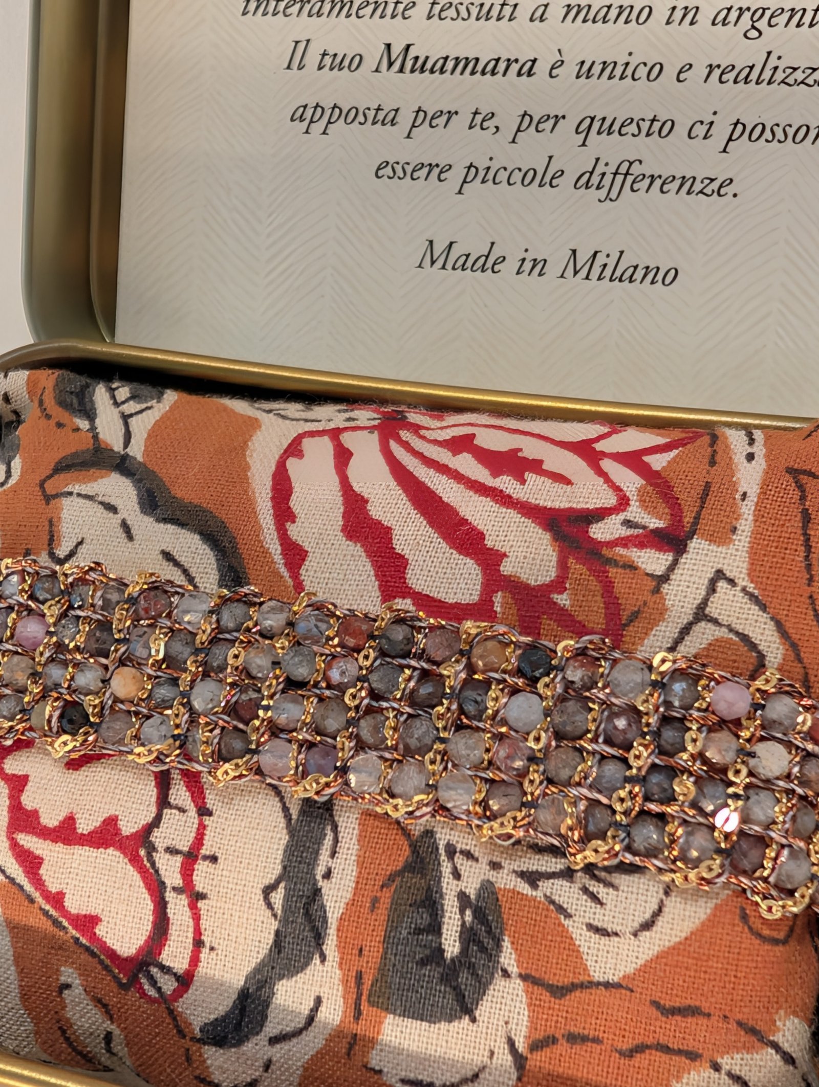Muamara Armband Jaipur Agata Mix (925 Silber) – Ansicht 2 Muamara Armband Jaipur Agata Mix (925 Silber) – Ansicht 2