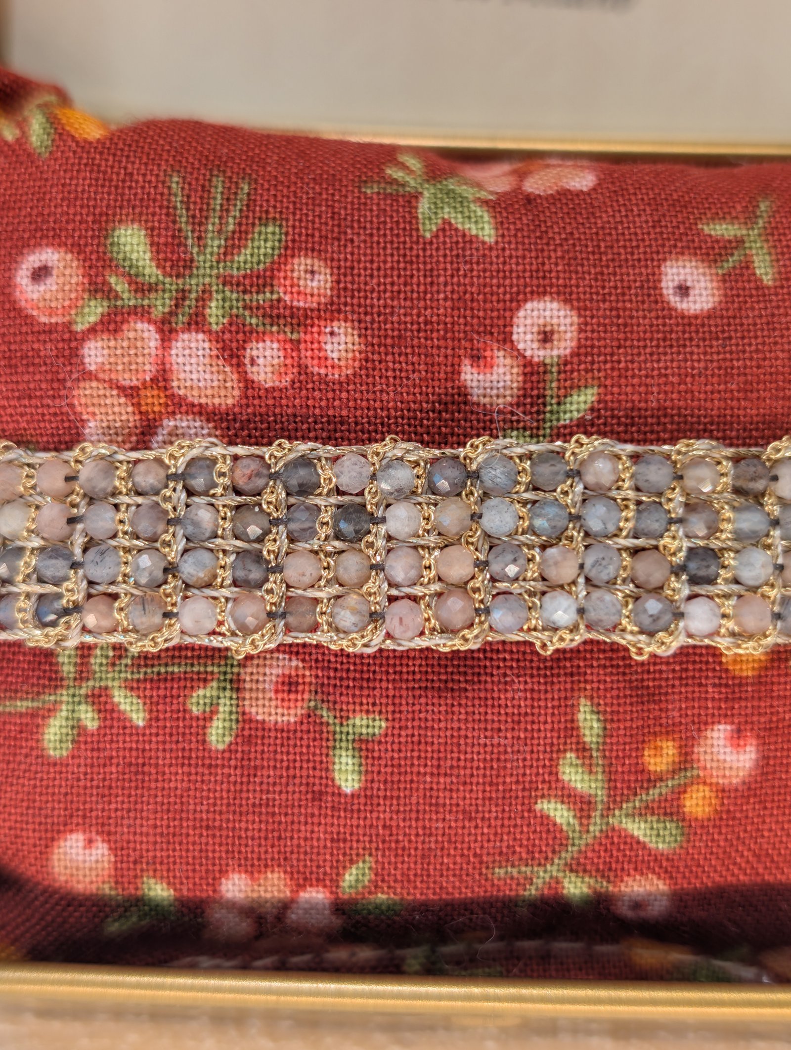 Muamara Armband Holi Pietra di Luna Brillantata (925 Silber) – Ansicht 3 Muamara Armband Holi Pietra di Luna Brillantata (925 Silber) – Ansicht 3