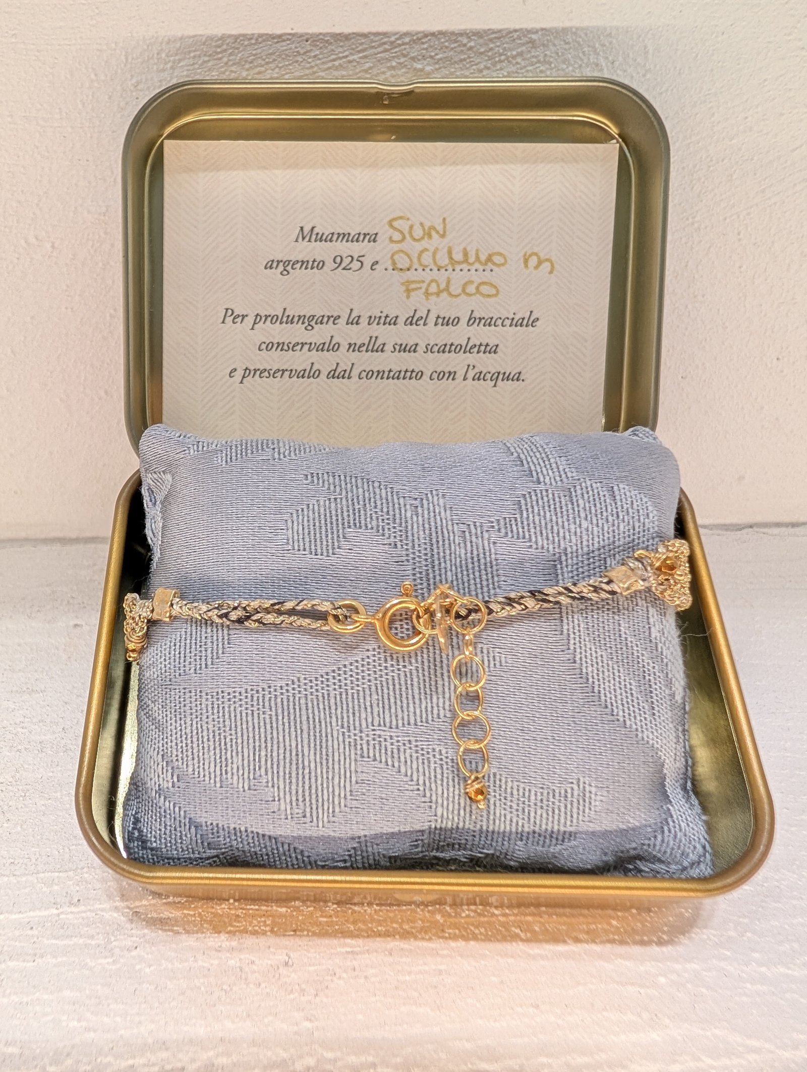 Muamara Armband Sun Occhio di Falco (925 Silber) – Ansicht 4 Muamara Armband Sun Occhio di Falco (925 Silber) – Ansicht 4