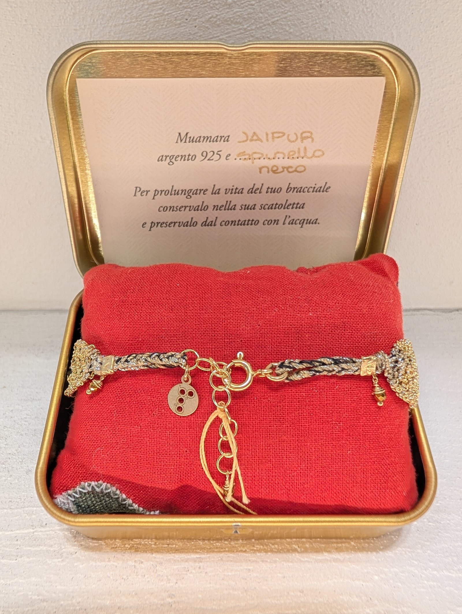 Muamara Armband Jaipur Spinello Nero (925 Silber) – Ansicht 3 Muamara Armband Jaipur Spinello Nero (925 Silber) – Ansicht 3